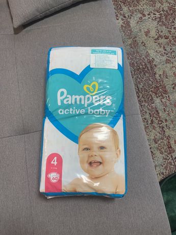 Pampers active baby 4 60 шт/ Памперс