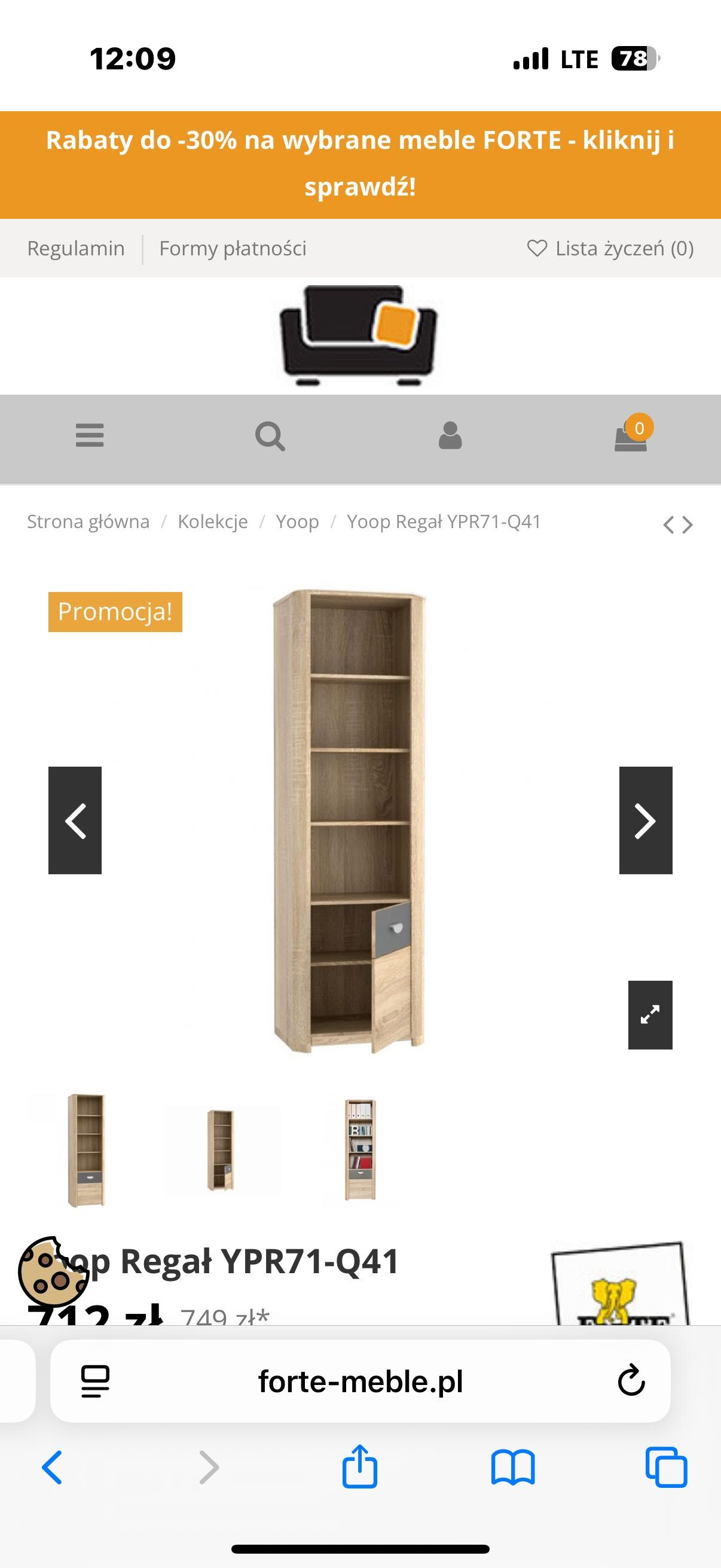 Meble z kolekcji JOOP 4 elementy.