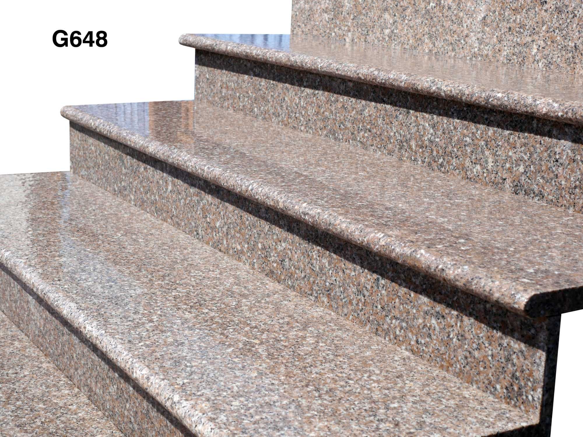 Podstopień granitowy 100, 120, 150, 180, 200x15x2 płomień poler kolory