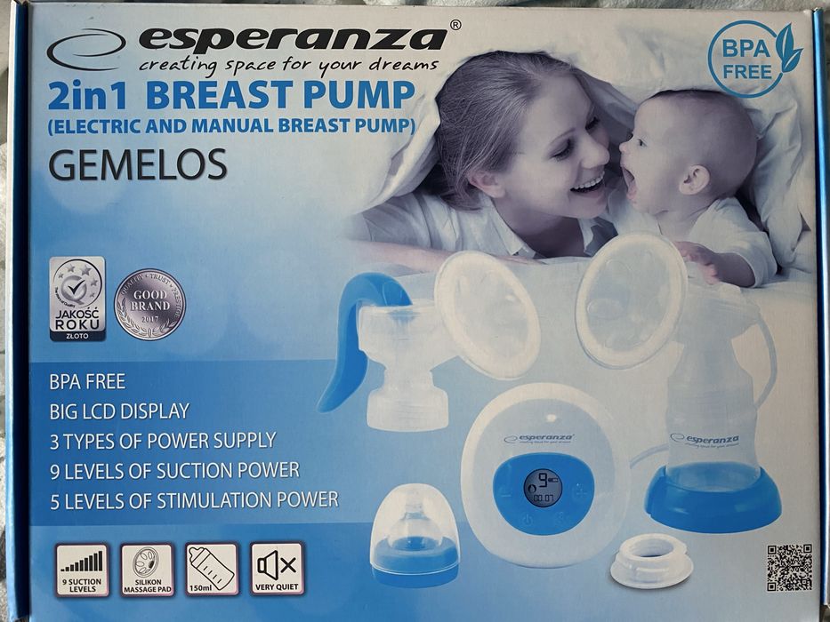 Молоковідсмоктувач 2в1 Esperanza