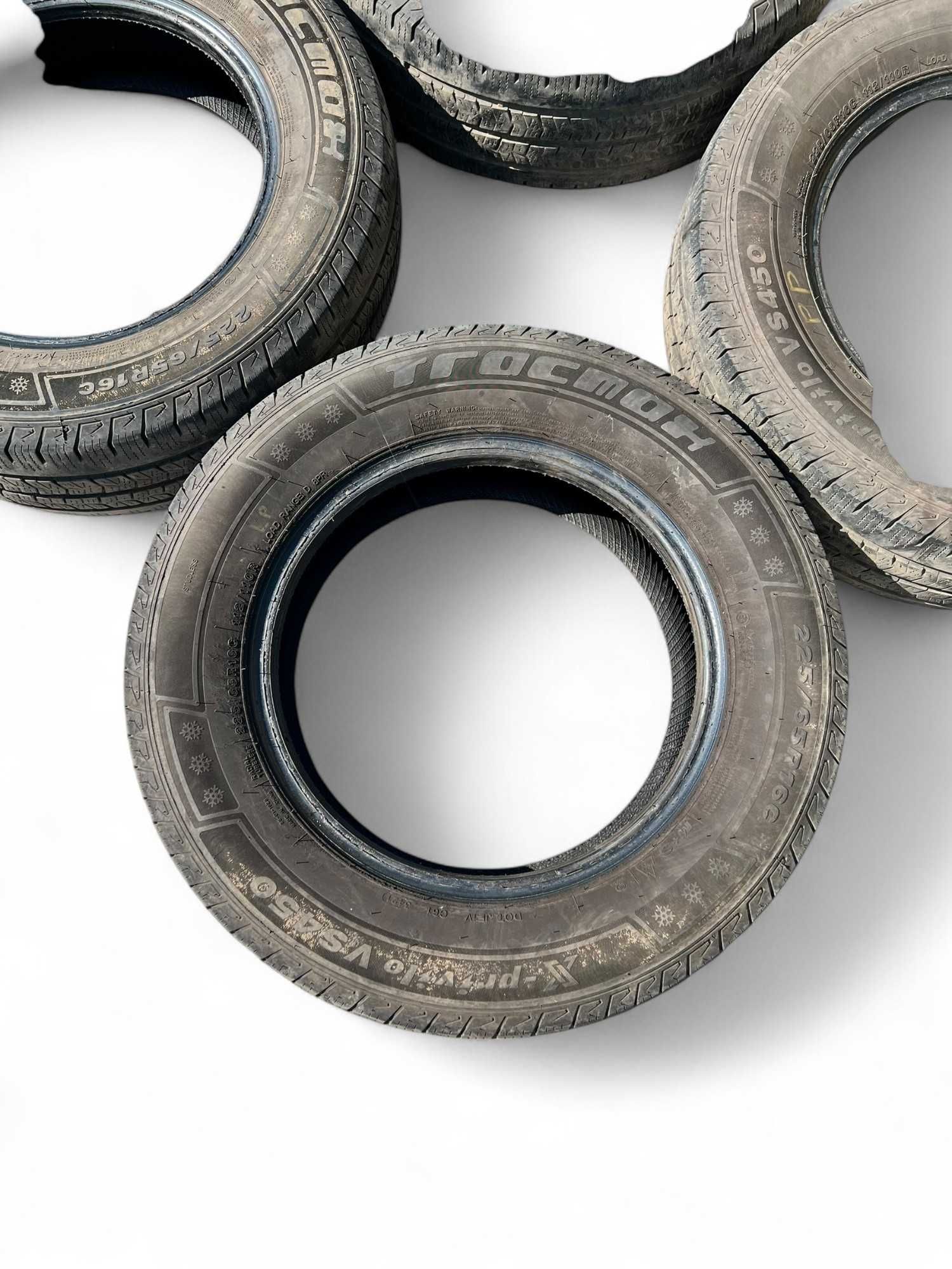 4x opony zimowe 225/65 R16c TRACMAX VS-450 X-Privilo 112/110R 2021r.