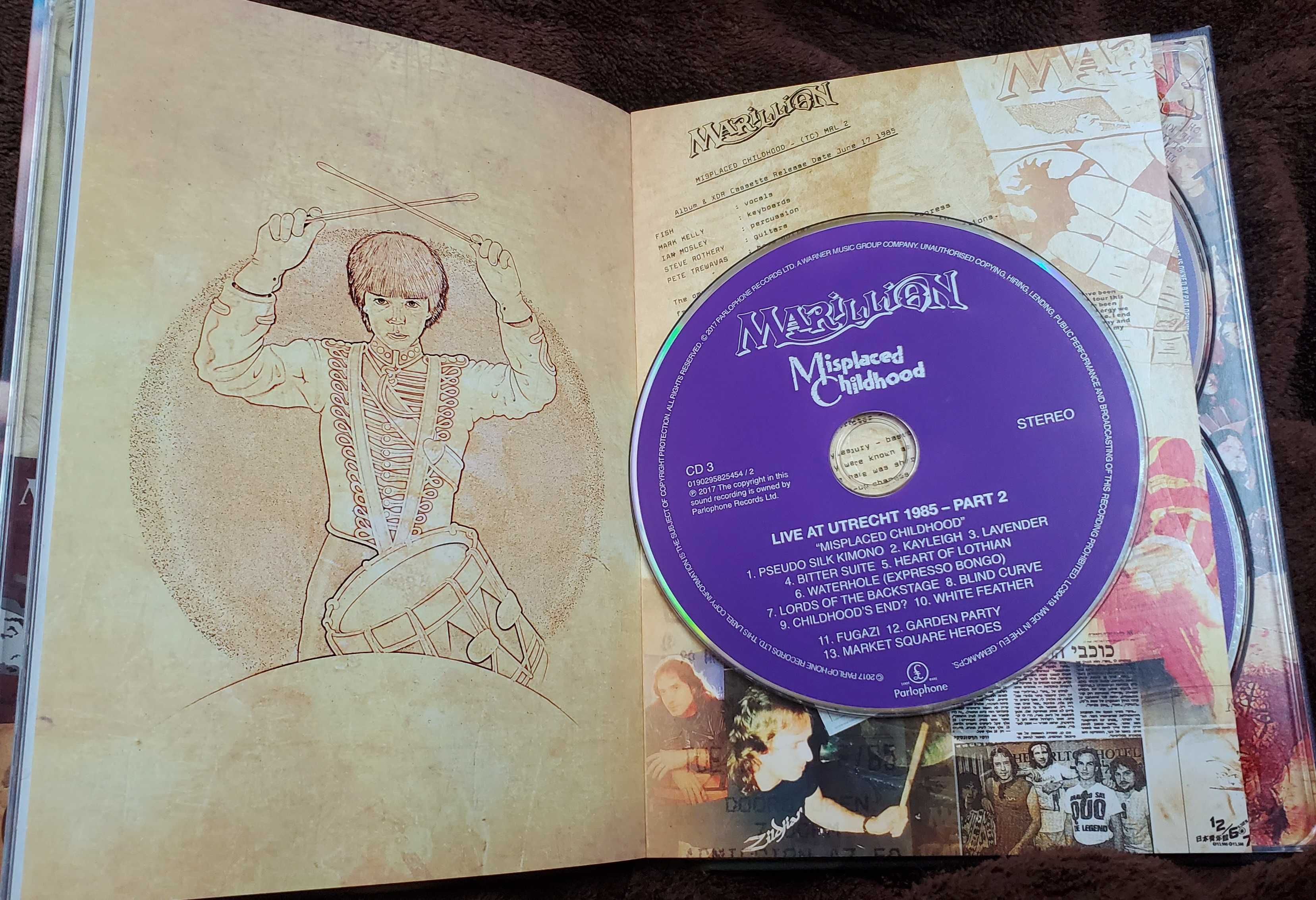 CD BOX BookSet do Marillion