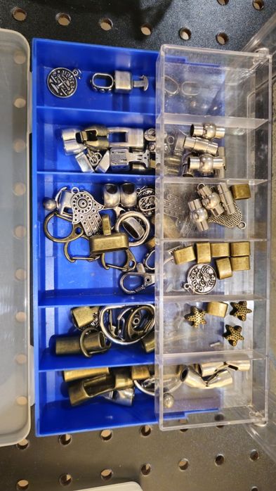 GRANDE LOTE! Fechos e Acessórios Novos Bijuteria/Pulseiras