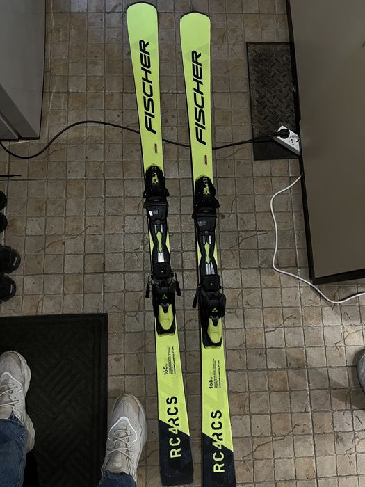 Гірськолижні лижі Fischer RC4 165 см +