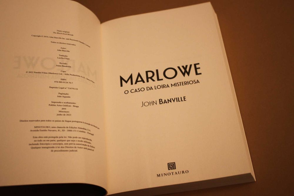 Marlowe  O Caso Da Loira Misteriosa // John Banville