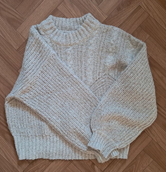 Sweter z bawełną