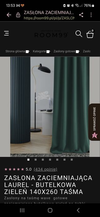 Zasłony zaciemniające