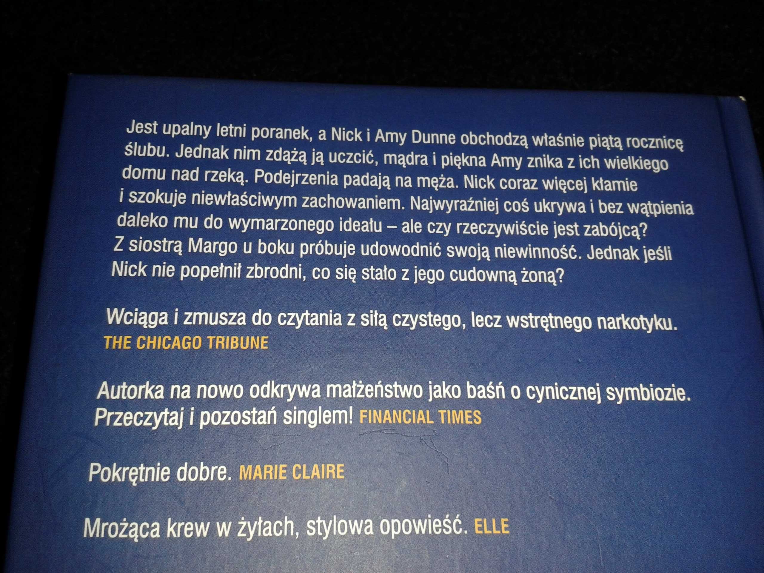 Zaginiona dziewczyna Gillian Flynn książka