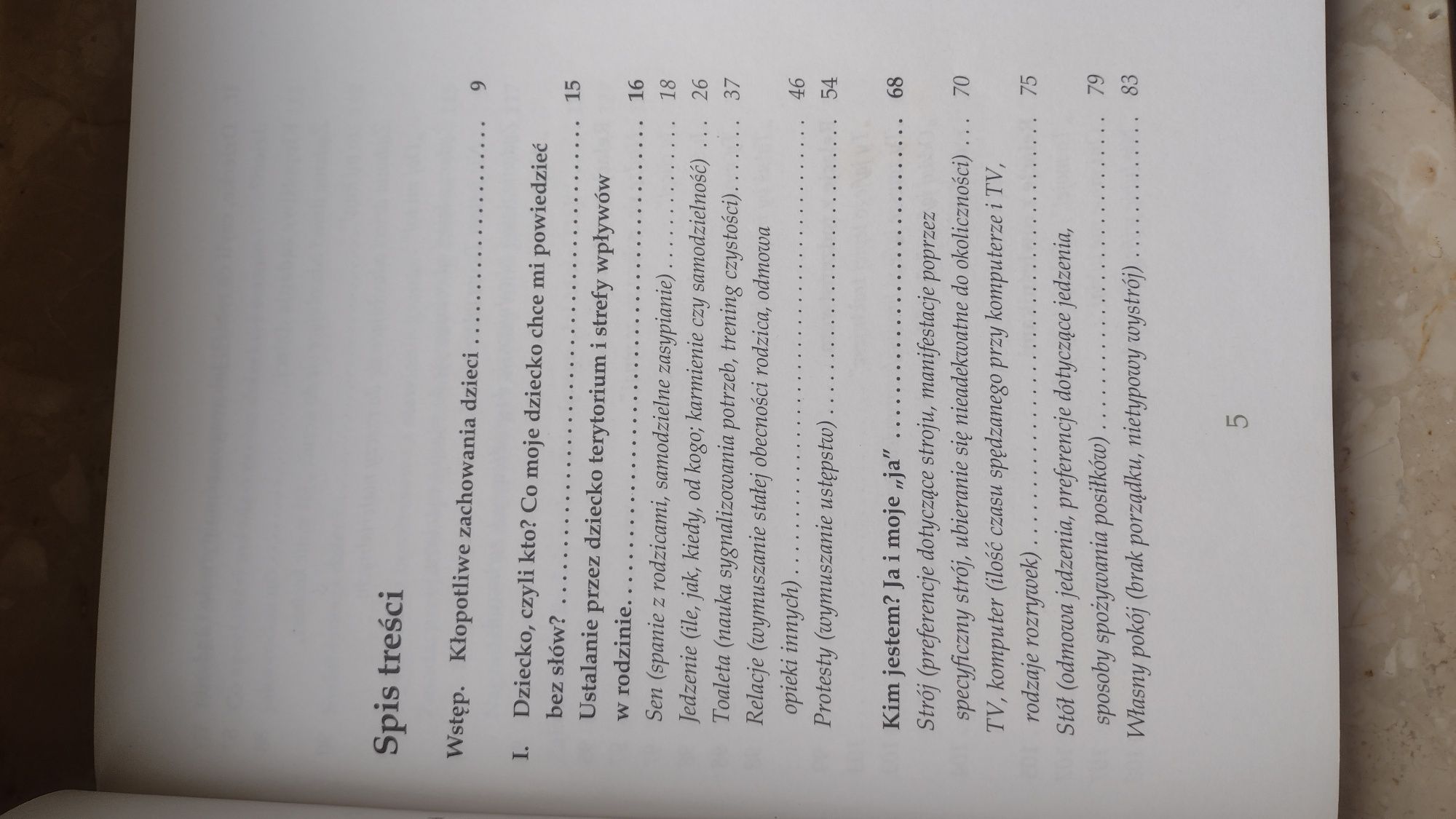 Kłopotliwe zachowania dzieci książka