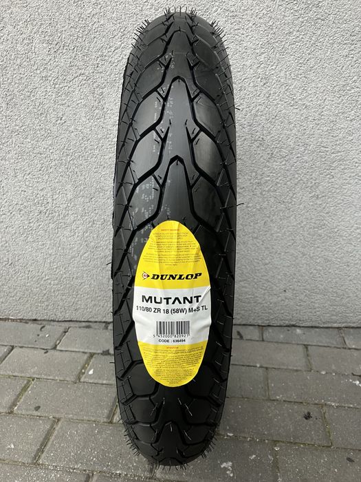 110/80ZR18 Dunlop Mutant M+S TL 2021 R1100 RT Scrambler GTR TDM