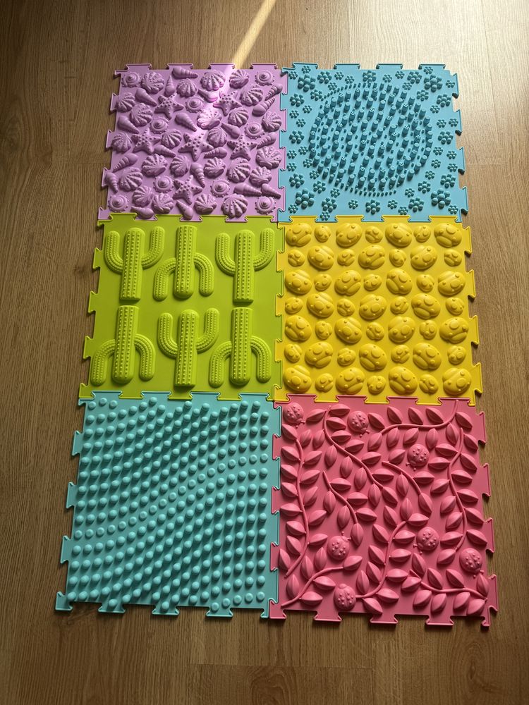 Mata Sensoryczna Ortopedyczna 6 Puzzle