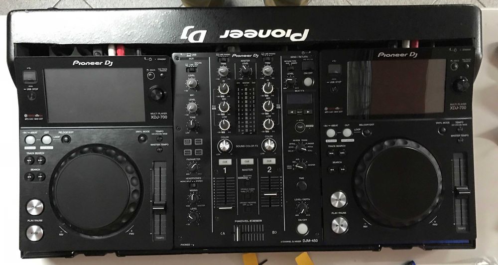 Pioneer Xdj-700 + mesa Djm450