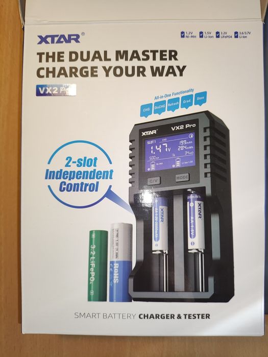 XTAR VX2 Pro + 20w