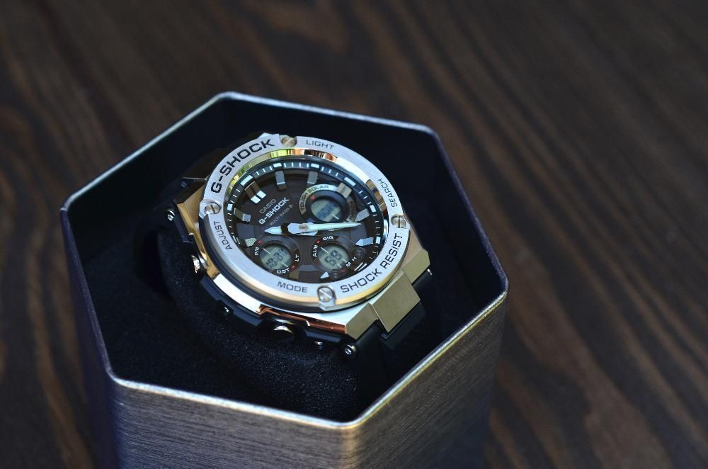 Часы Casio G-Shock GST-W110-1A ! Оригинал! Фирменная гарантия 2 года!