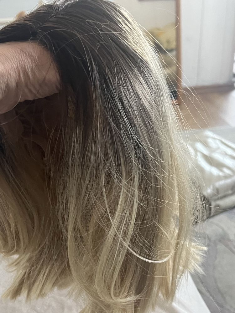 Peruka ombre dlugi bob