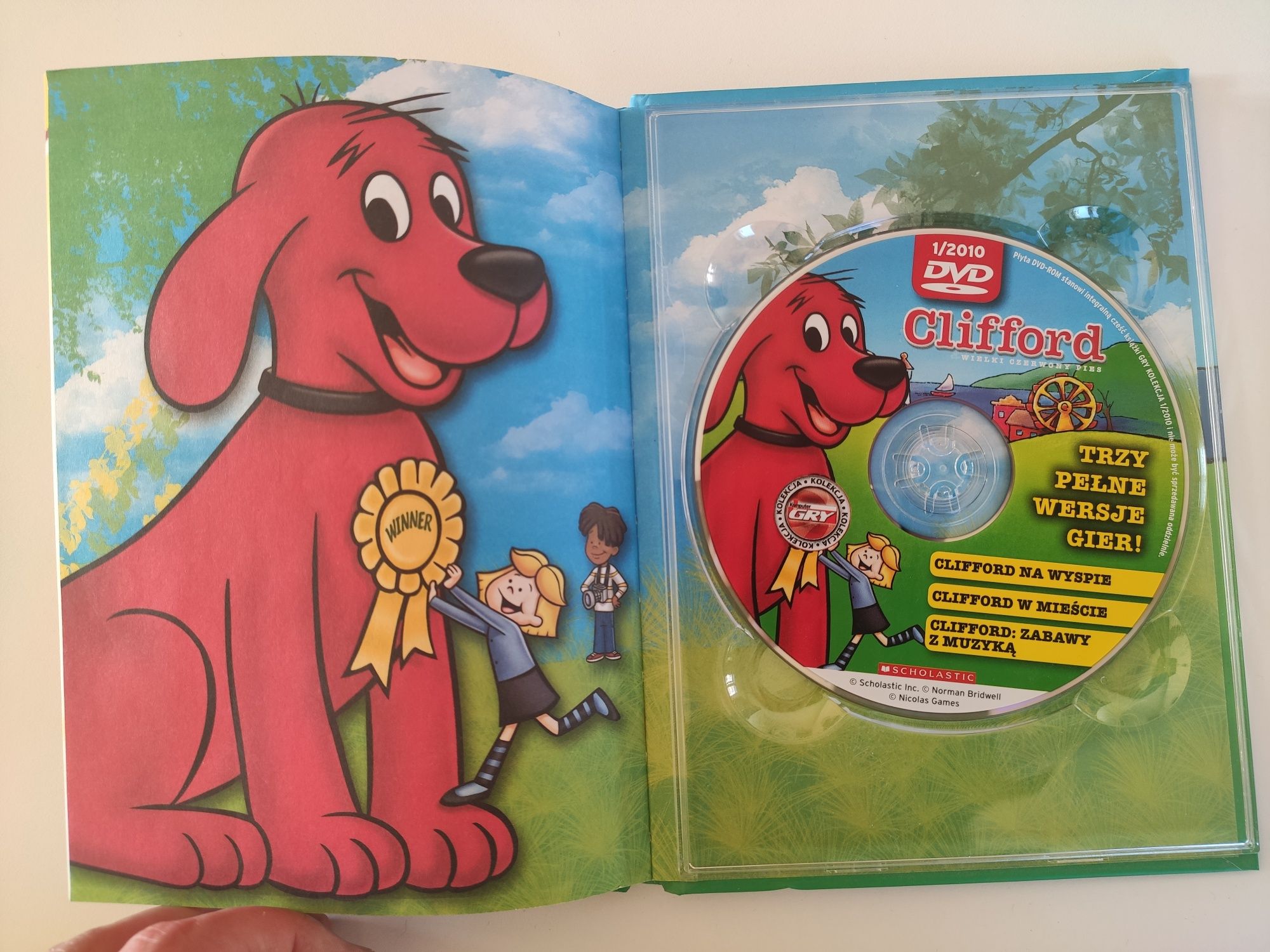 Clifford Gamebook - Trzy gry PC CD
