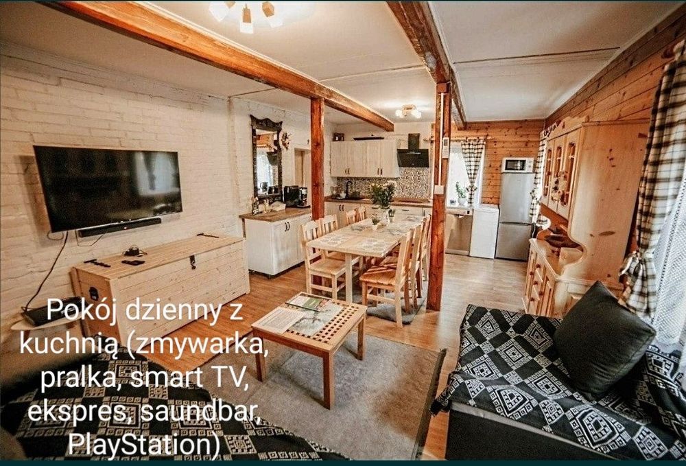 Domek góry sauna jacuzzi SPA ferie narty Jezioro Żywiec stoki Szczyrk