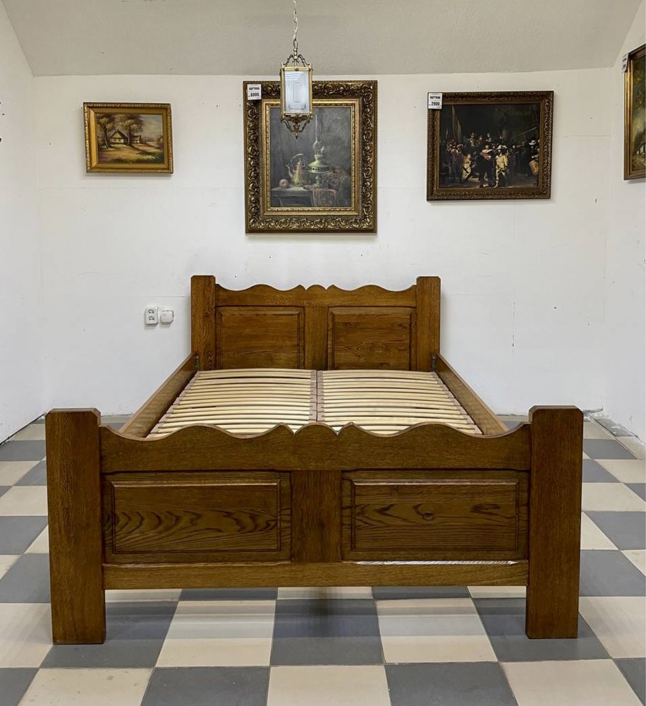 Ліжко дерево дуб кровать спальня 1774