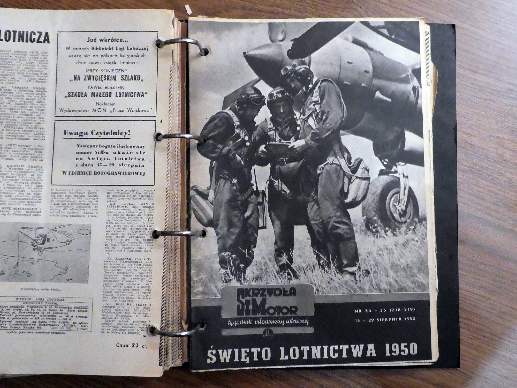 "Skrzydła i Motor" - 50 numerów (1948 - 1950)