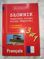 Słownik Francusko-Polski, Polsko-Francuski 3w1. BUCHMANN, 2007
