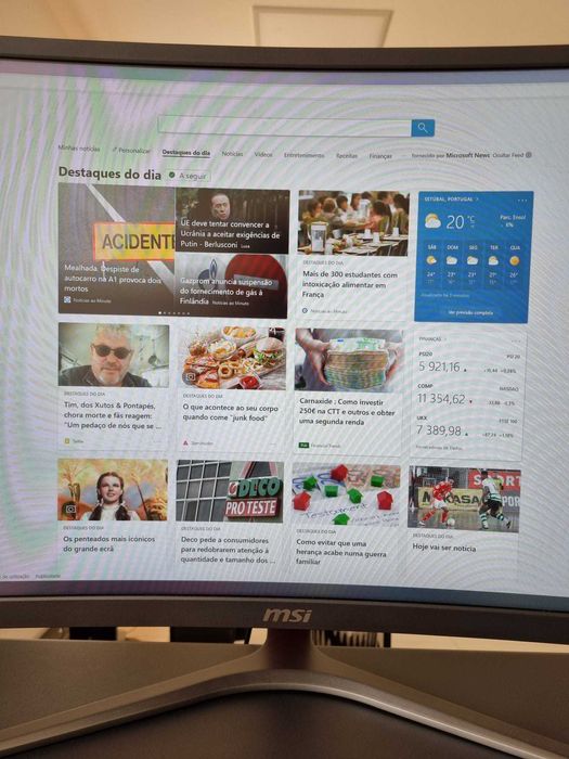 Monitor Curvo MSI 34" MAG341CQ