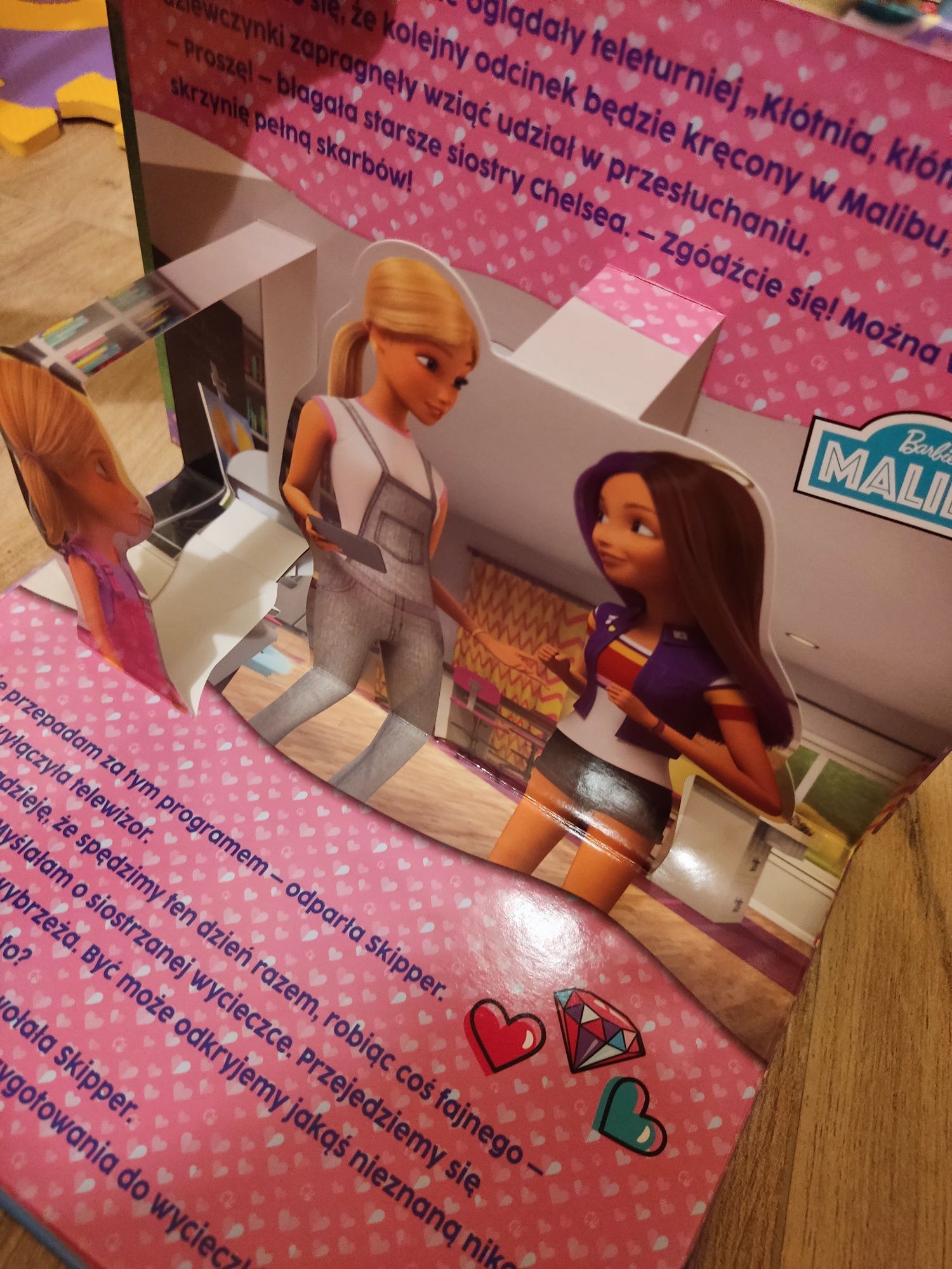 Barbie siła sióstr opowiadania książka 3d