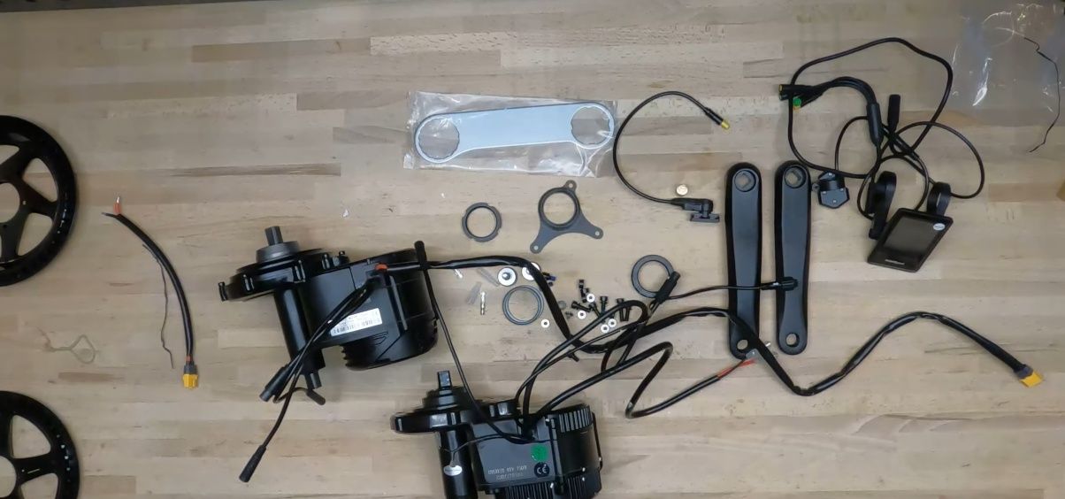 TONGSHENG TSDZ8 750w  конкурент Bafang BBS кареточний мотор