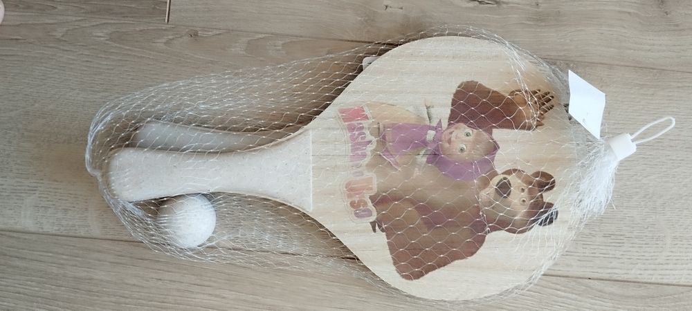 Raquetes para criança ( Bluey, Patrulha Pata, Masha e o Urso..)