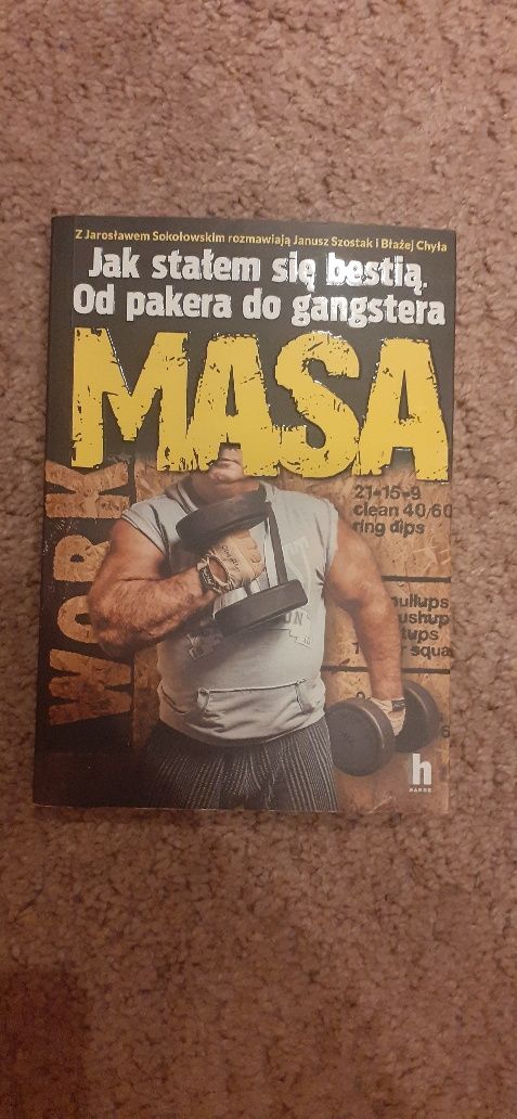 Masa Jak stałem się bestią od pskera do gangstera stan IDEALNY