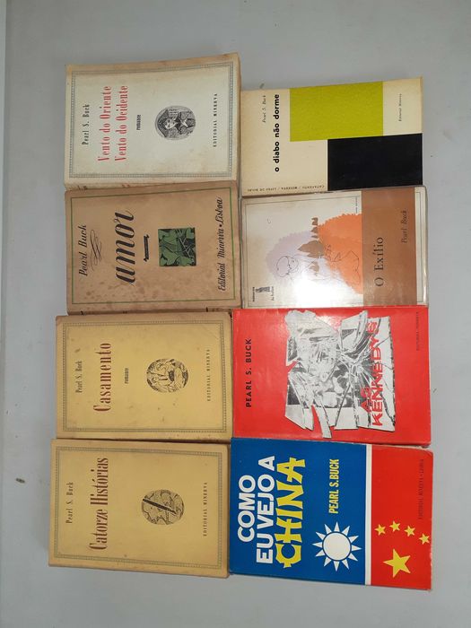 Lote 1 de livros do autor: Pearl S. Buck(Ler descriçao)