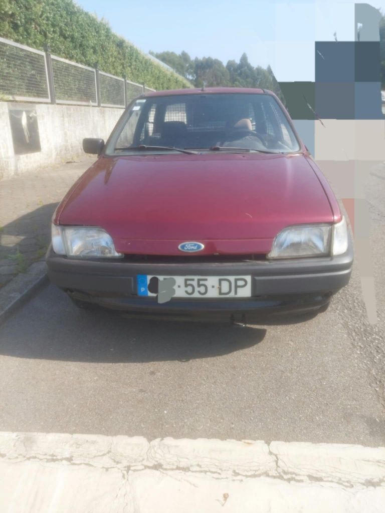 Ford fiesta 1.8D comercial aceito troca