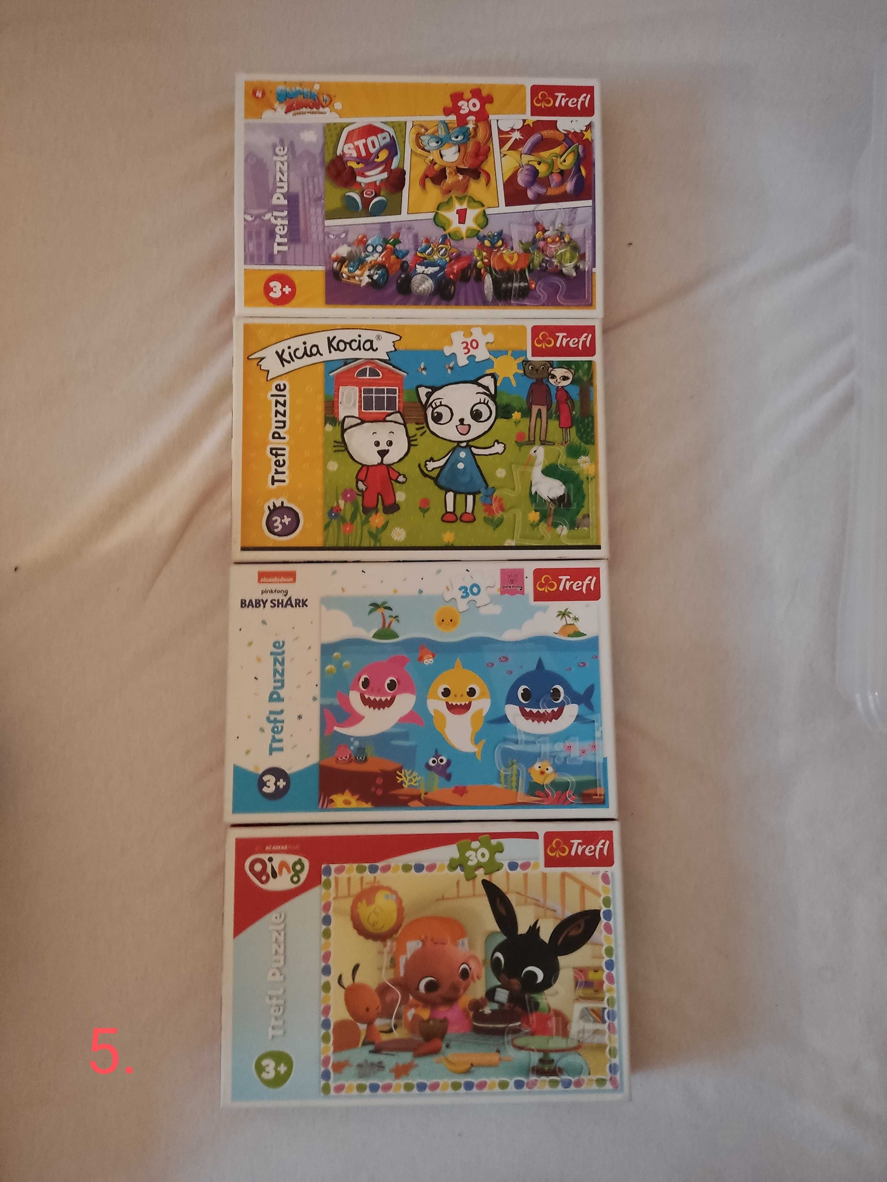 Puzzle dla dzieci 3+