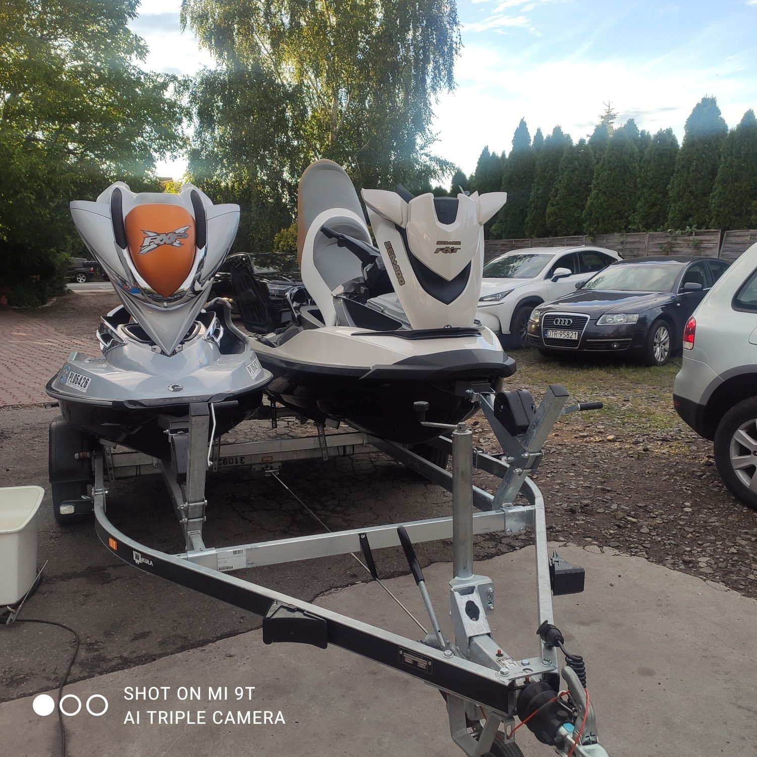Sea doo rxp gtx przyczepa komplet 2szt