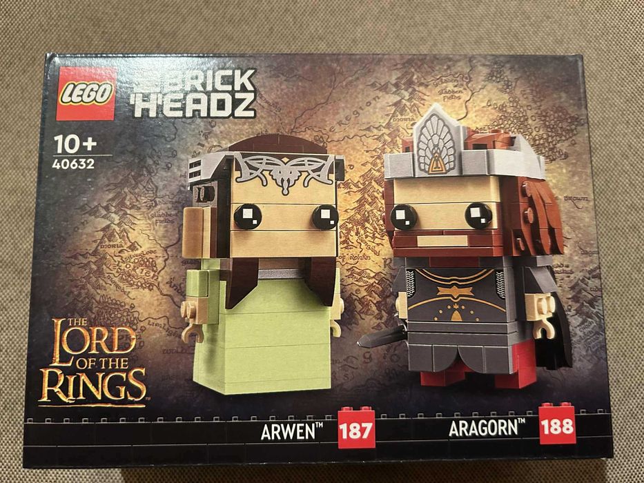 LEGO 40632 BrickHeadz - Aragorn i Arwena