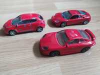 Модельки авто Alfa, Ferrari, Porsche 3 шт.