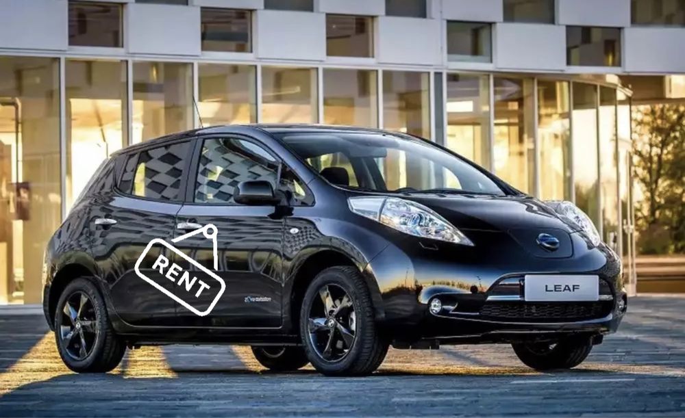 Авто електро в оренду Nissan leaf Киев возможно посуточно