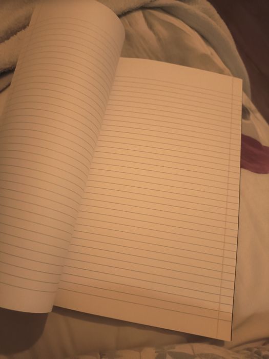 Caderno A4 preto com caveiras - NOTE