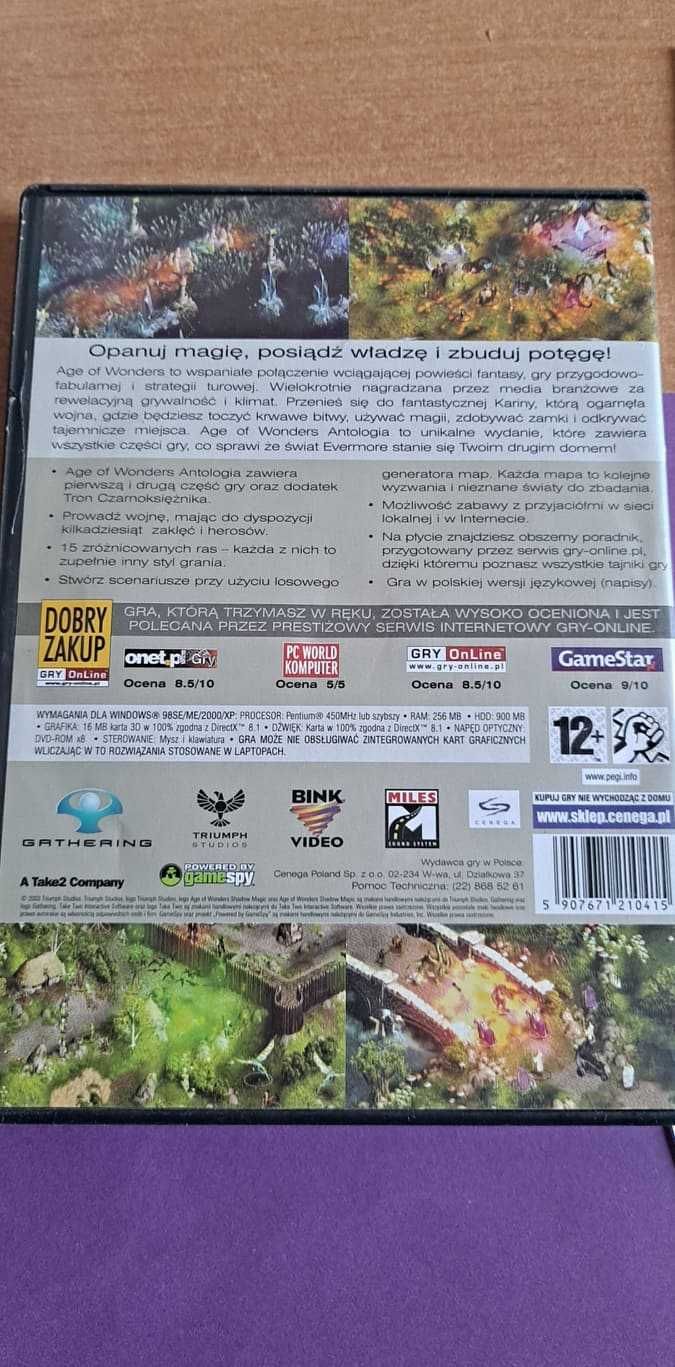 AGE OF WONDERS - Antologia , gra PC - polska wersja