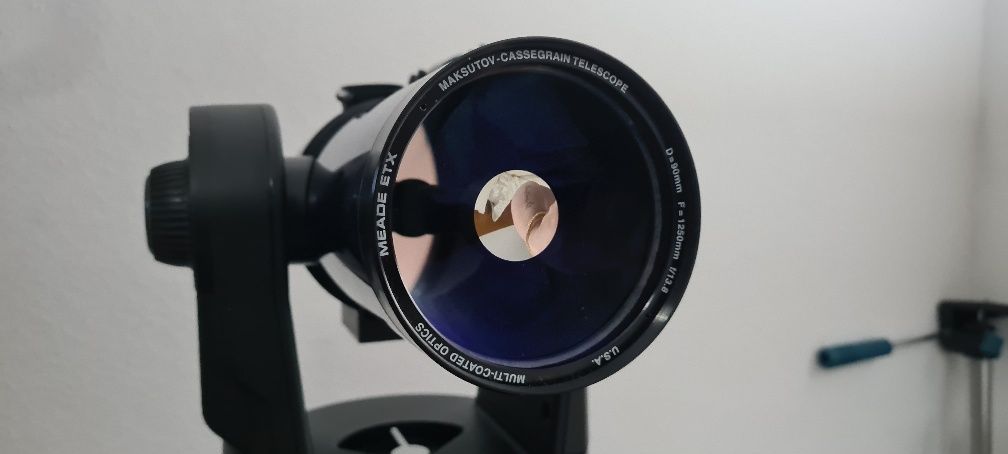 Telescópio Meade ETX 90, ofereço lanterna e transformador