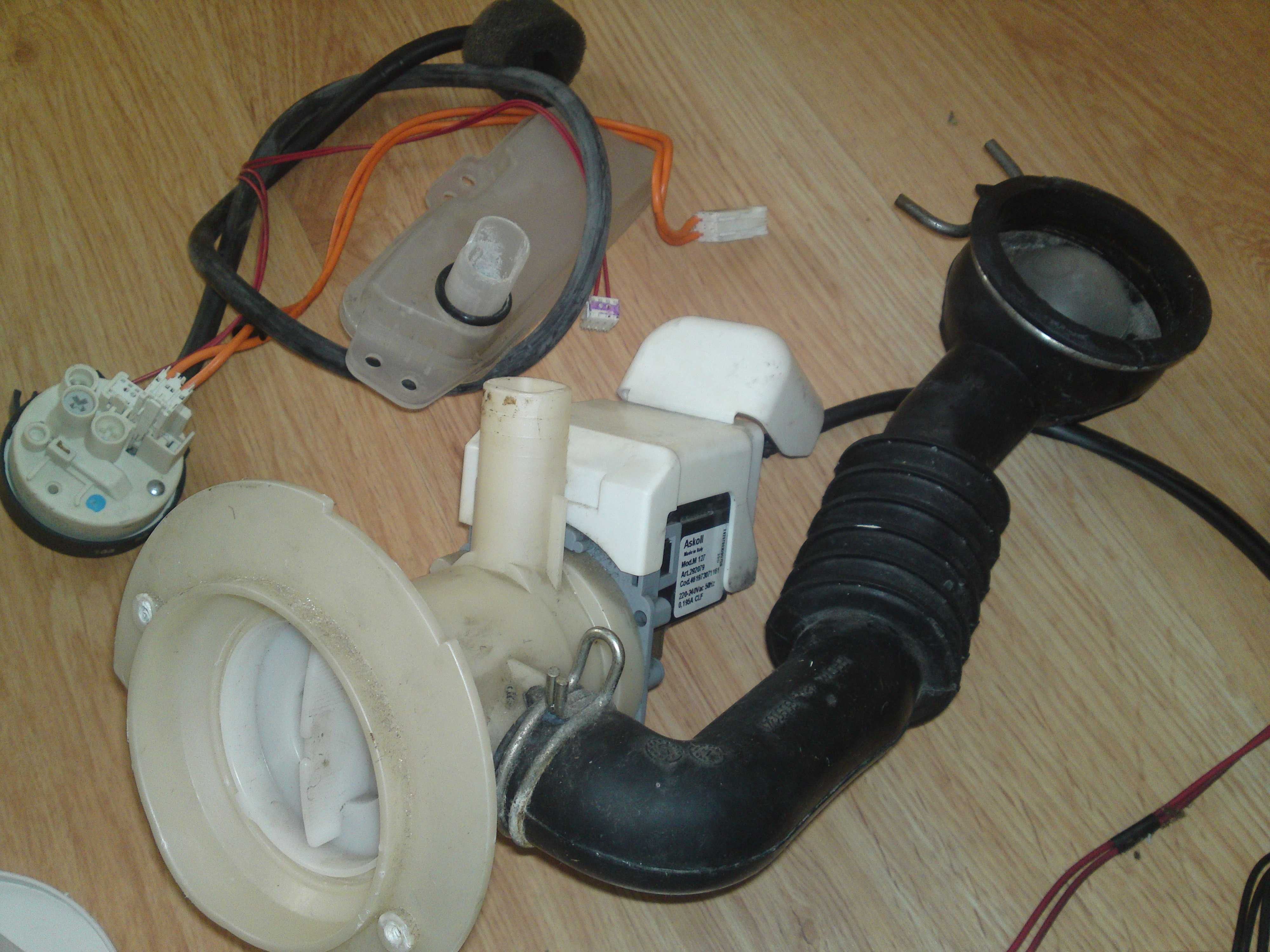 Whirlpool Części AWE 6519 AWA AWT AWD AWO PTL PWA zawór hydrostat itp.