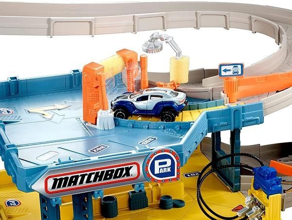 Гараж, парковка Matchbox 4-Level Garage CJM67 Mattel, Hot Wheels