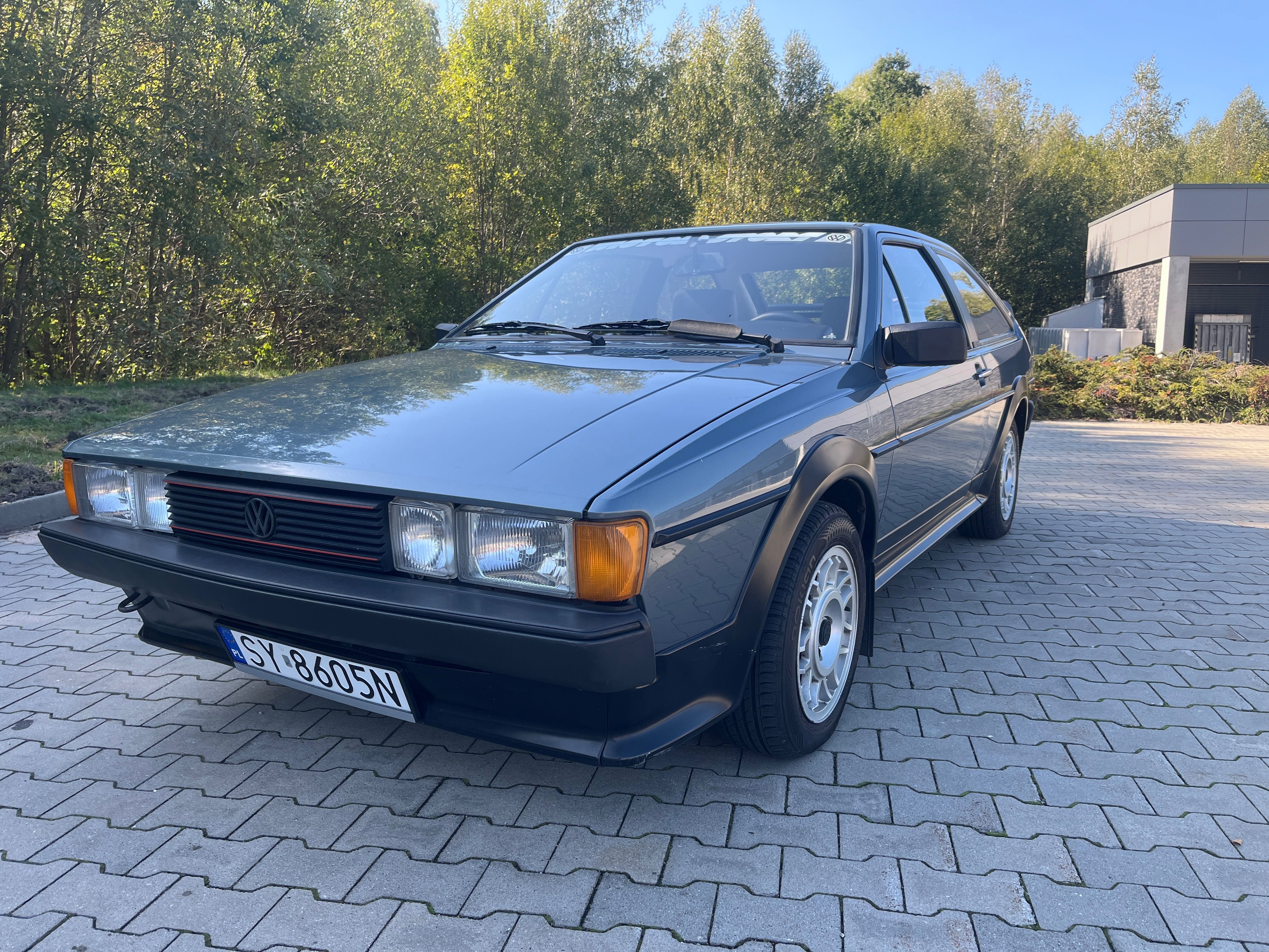 „Volkswagen Scirocco II • 1.8 112 KM • 1987 • Youngtimer • 79 tys. km”