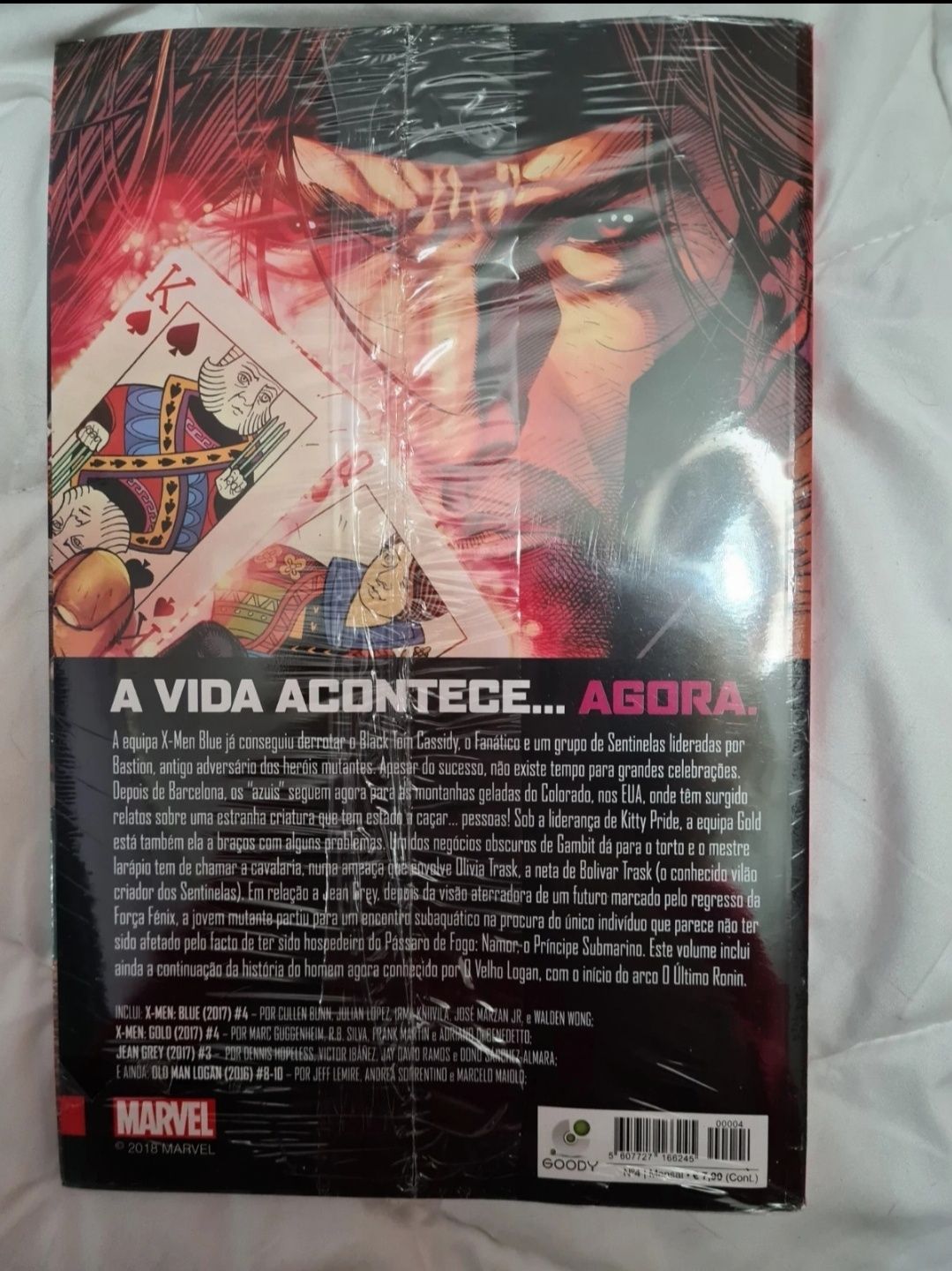 Livro "X-Men: Sorte, Acaso e Destino"