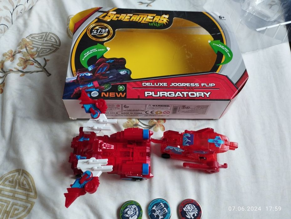 Машинка-трансформер Screechers Wild!