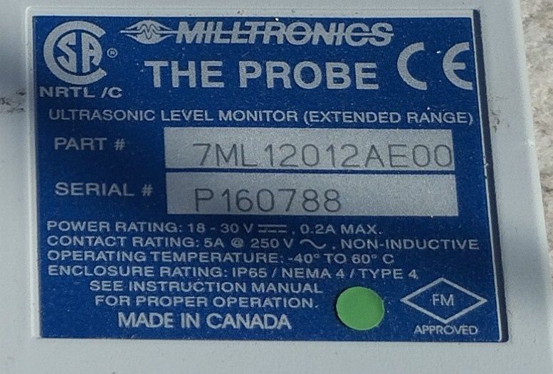 Ультразвуковий вимірювальний перетворювач The Probe