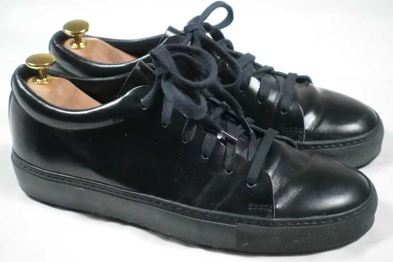 Buty Sneakersy Acne Studios Skóra Czarne Włochy 41