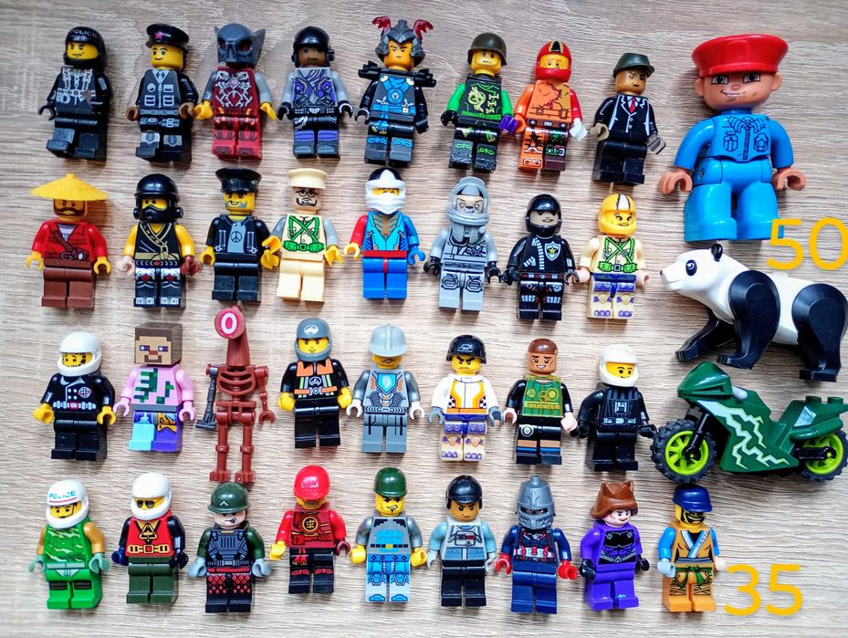 Конструктор лего человечки, чоловічки лєго lego, майнкрафт выбор по 35