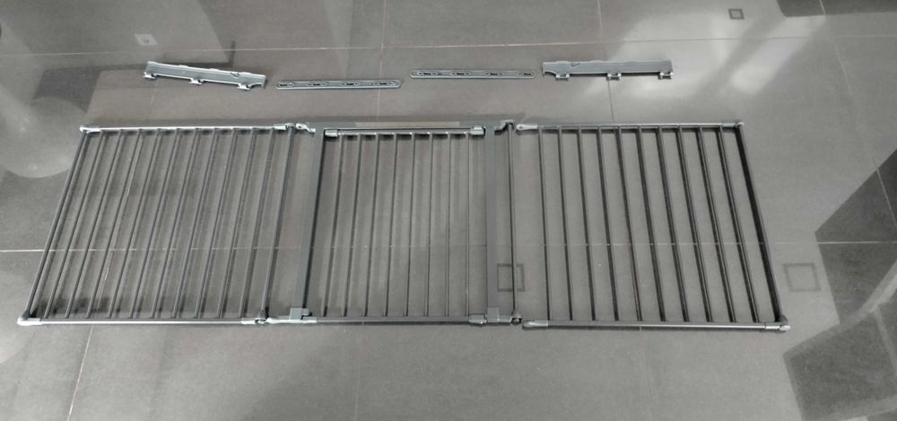 Barreira proteção preta, extra larga 1.80m