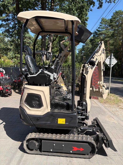 Minikoparka Meyer EX12K - 1,2 t, silnik Kubota D722 10,2kW