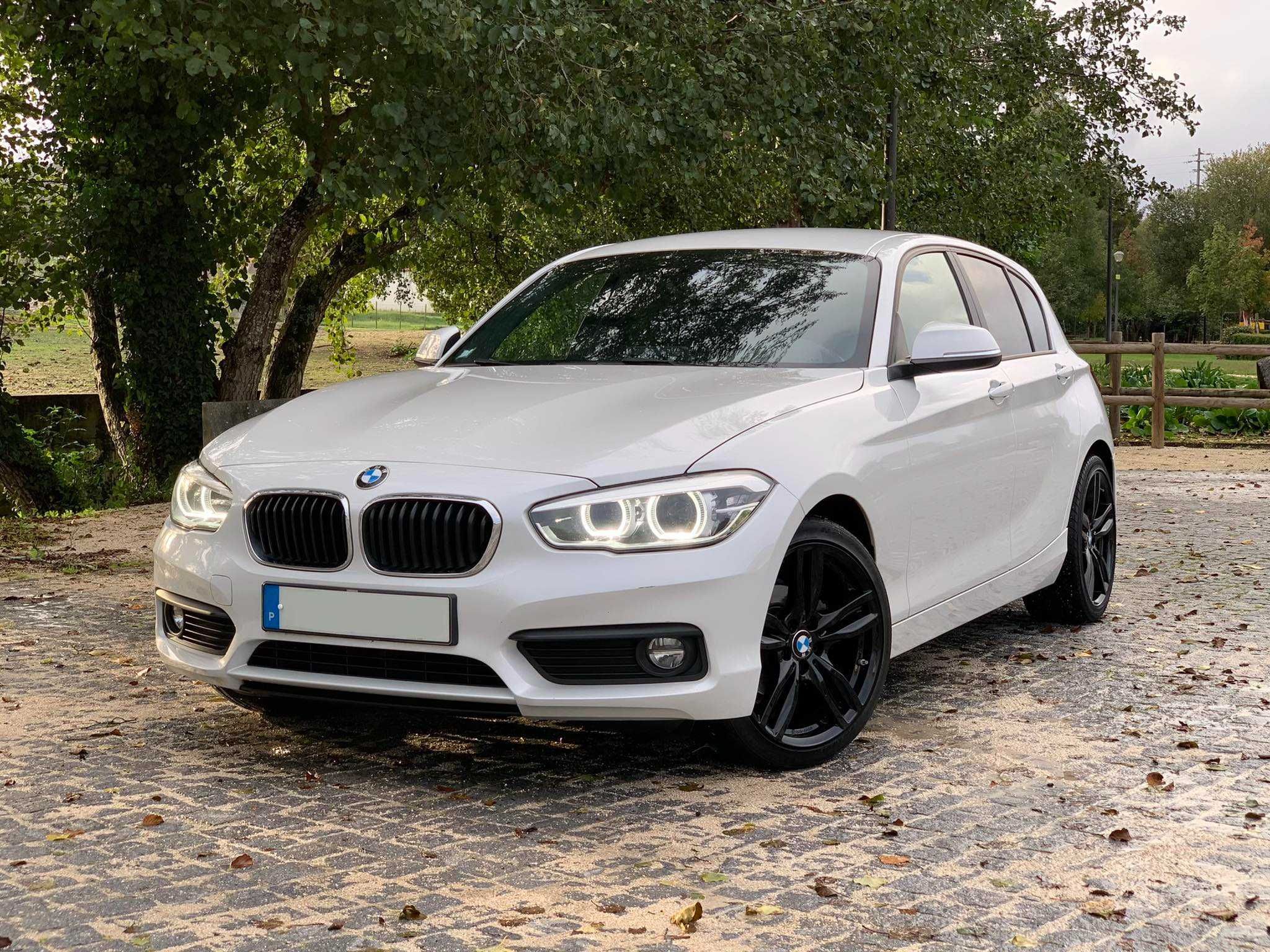 BMW 116d 2017 Sport LED, PELE, GPS, teto preto